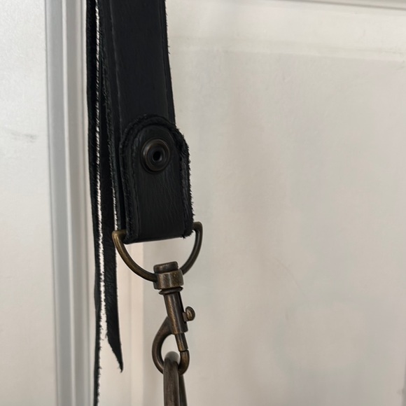 Black Fringe Shoulder Bag - Picture 5 of 14